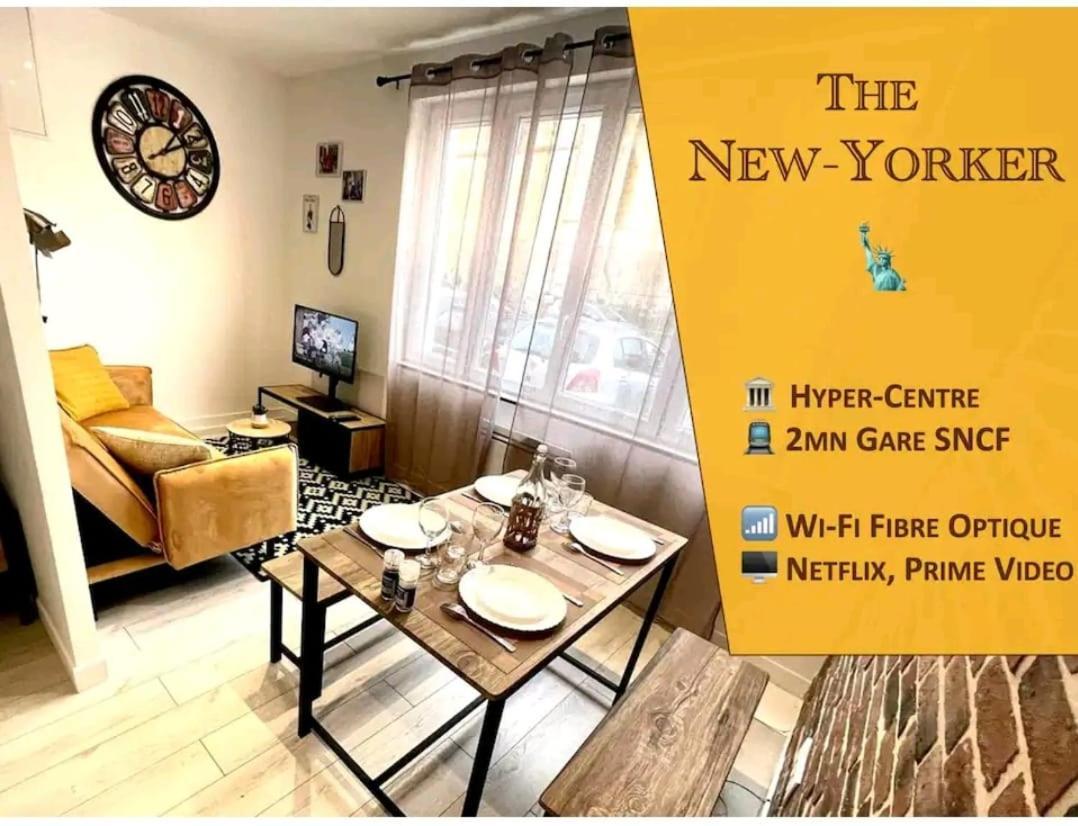 Апартаменты The New-Yorker - Hyper Centre- 2Mn Gare Sncf - Wi-Fi Netflix Gratuit Ньор Экстерьер фото